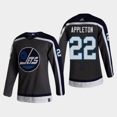Herren Eishockey Winnipeg Jets Trikot Mason Appleton 22 2020-21 Reverse Retro Authentic